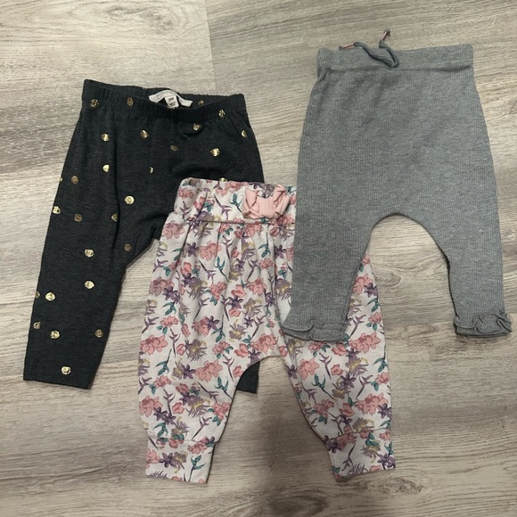Jessica Simpson Kids Bottoms - Gray, Black, Floral - Picture 1 of 2